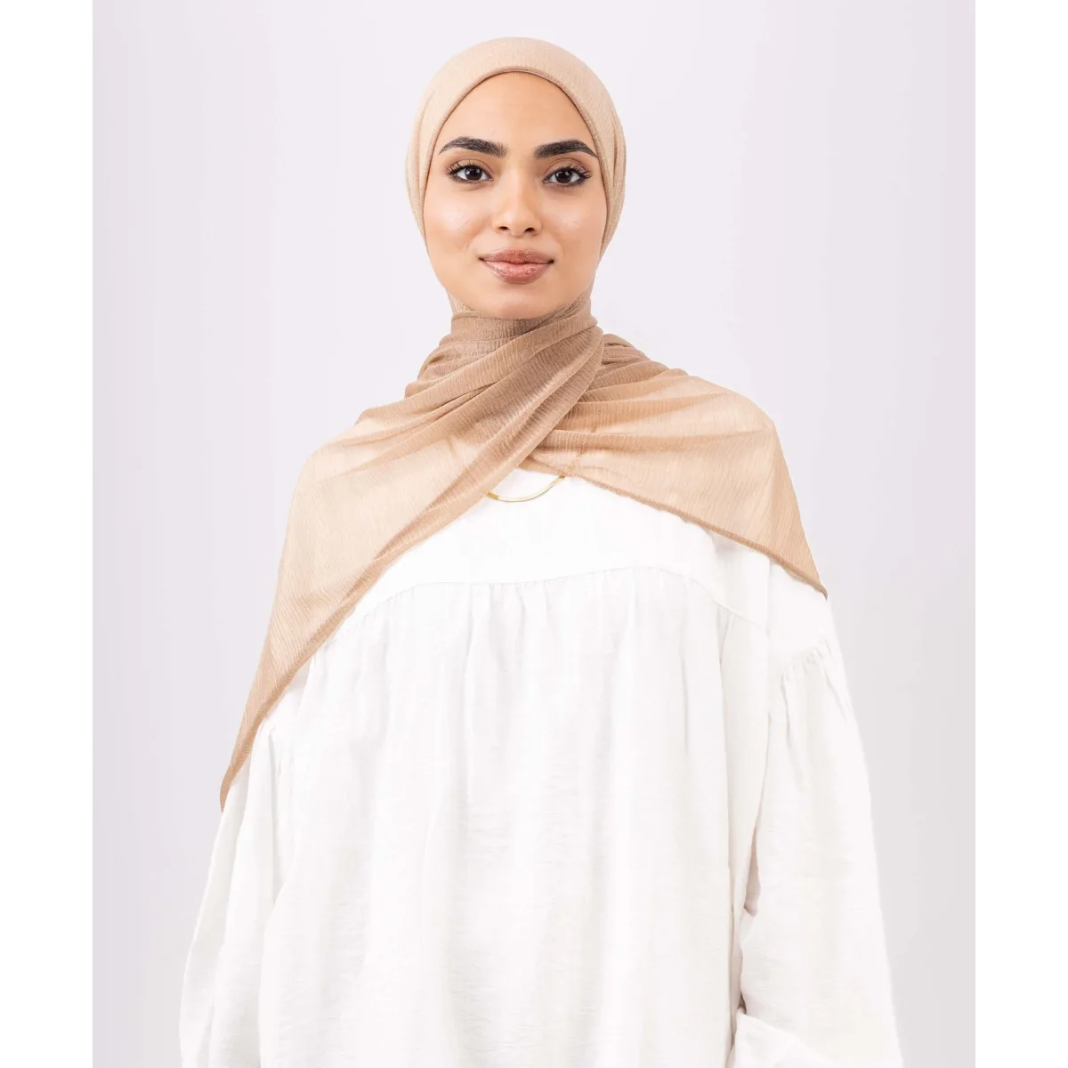 Le Voile Jersey Crushed Scarf