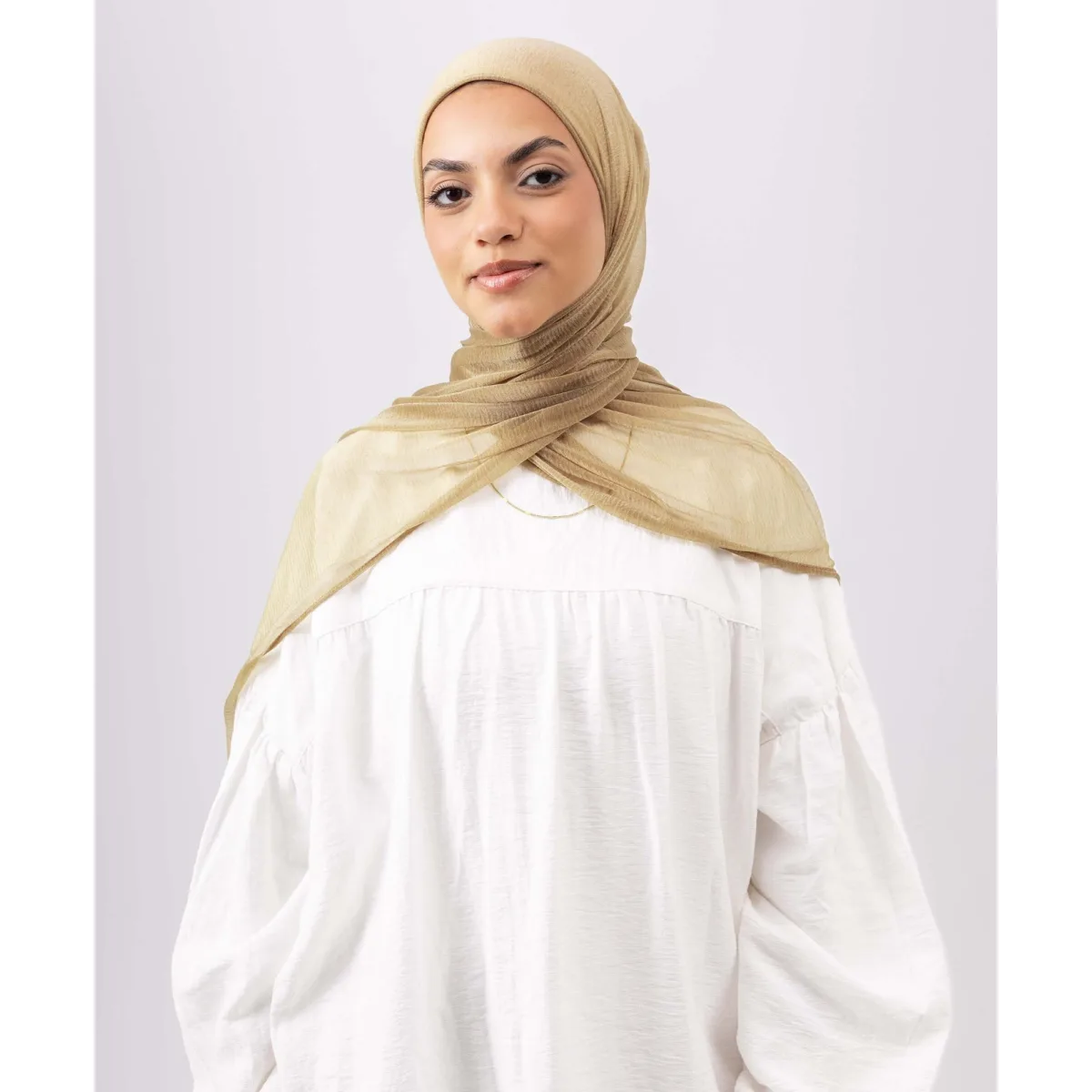 Le Voile Jersey Crushed Scarf