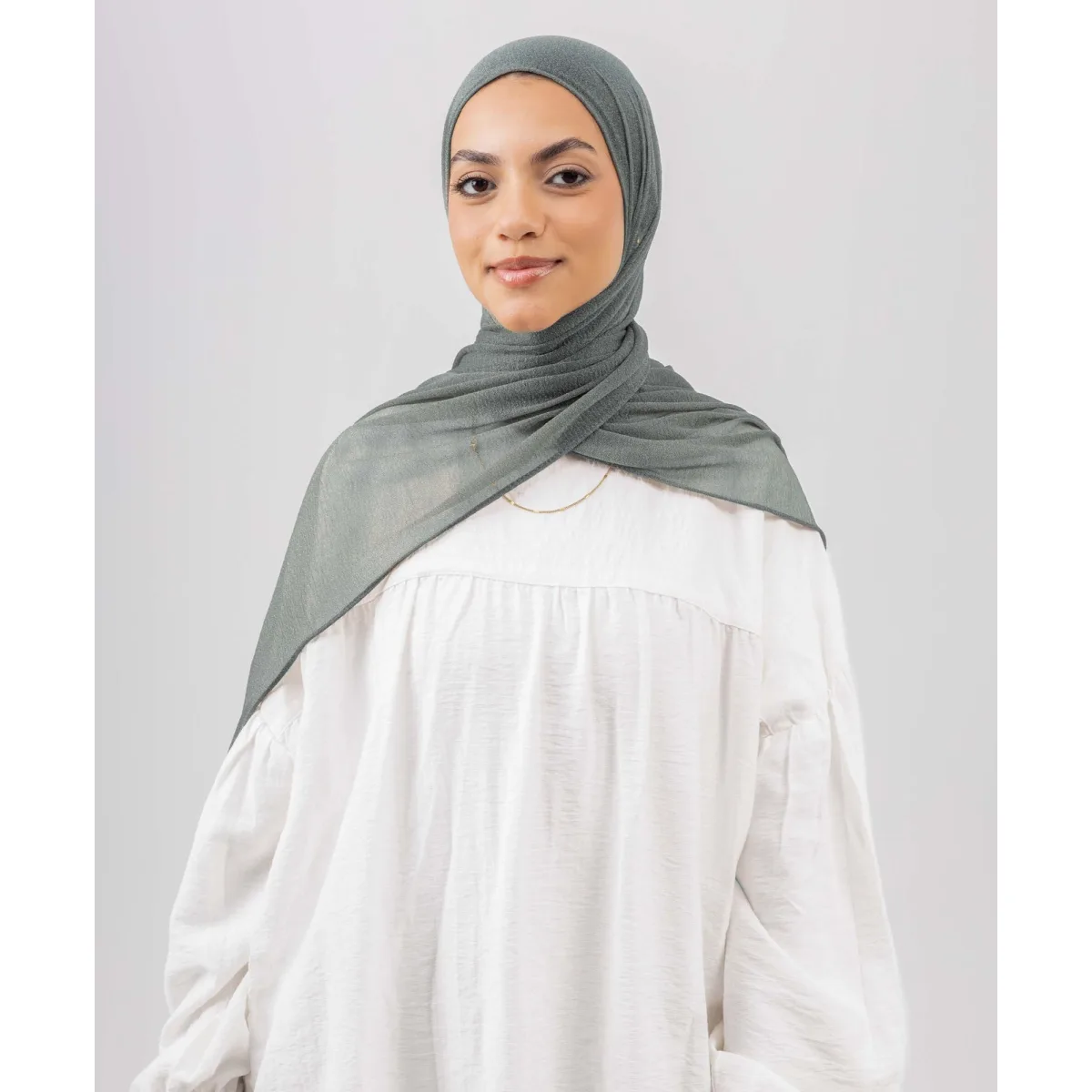 Le Voile Jersey Crushed Scarf