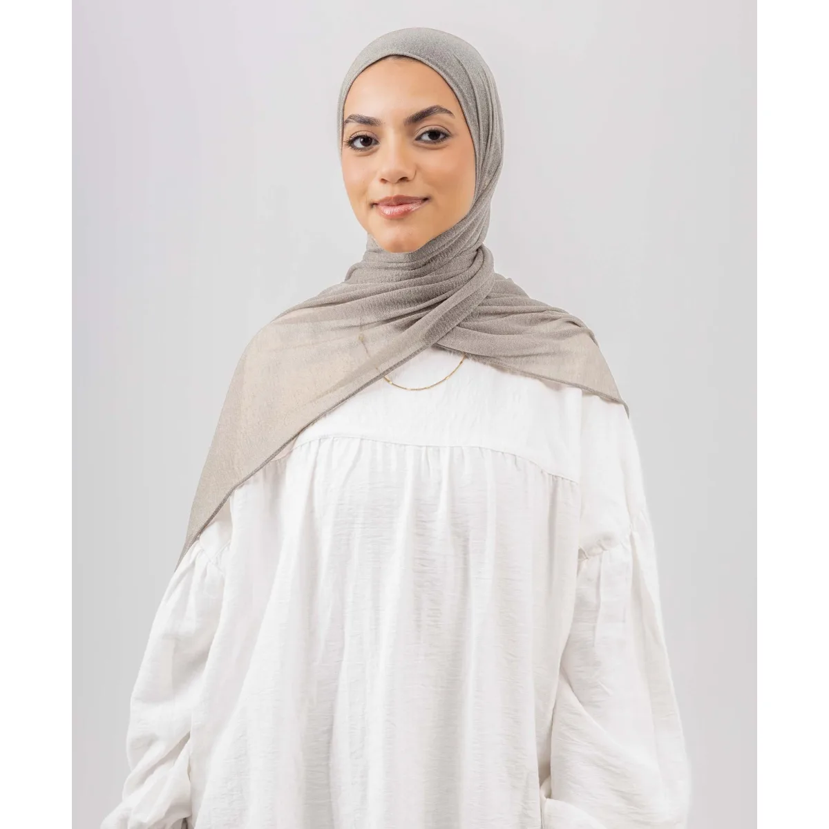 Le Voile Jersey Crushed Scarf