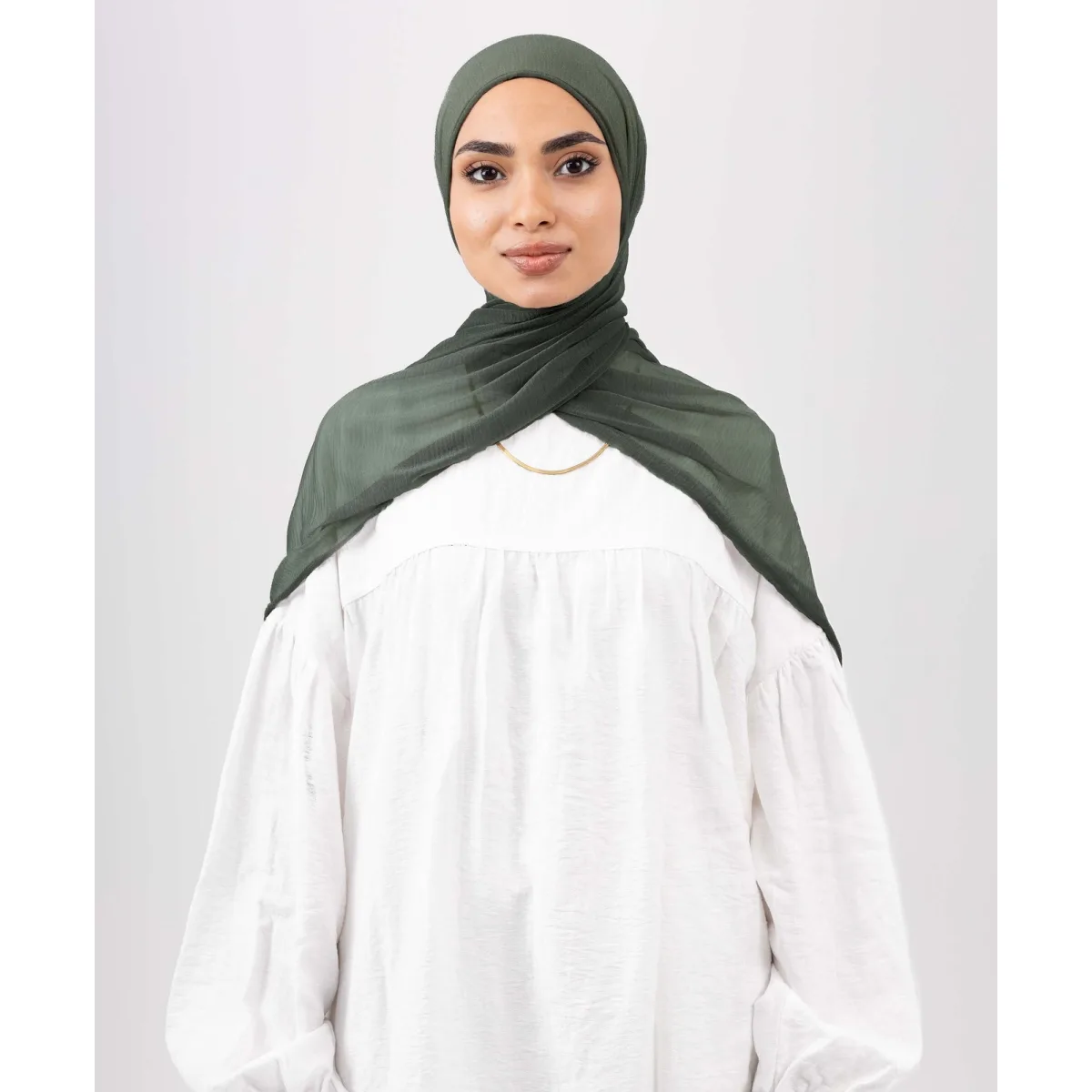 Le Voile Jersey Crushed Scarf