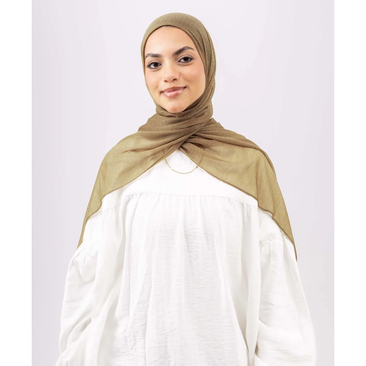 Le Voile Jersey Crushed Scarf