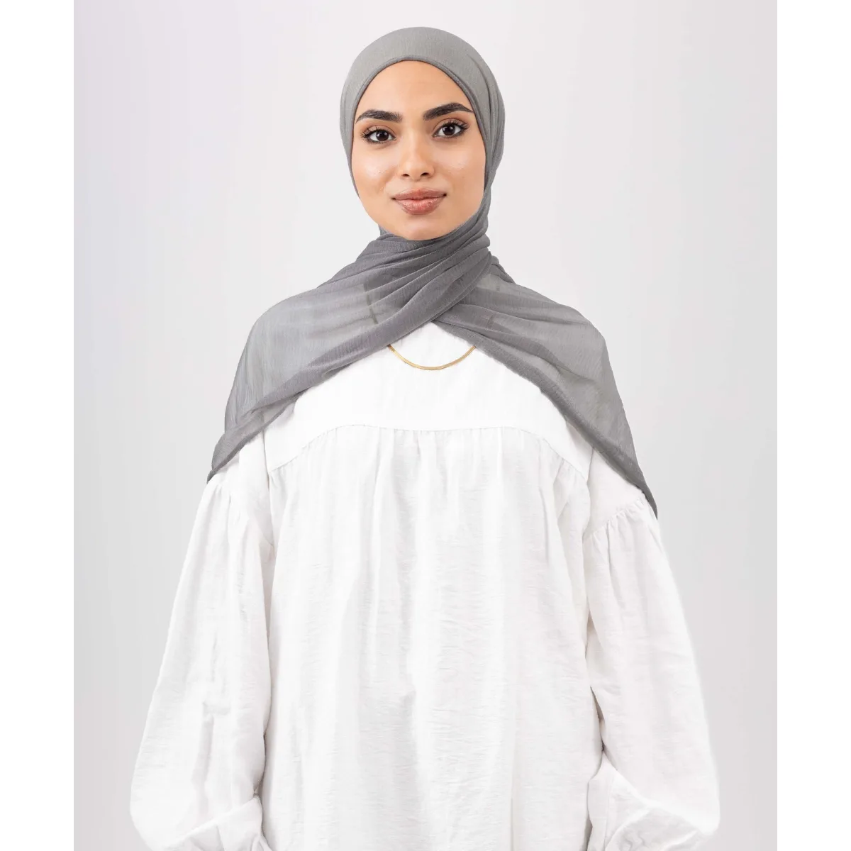 Le Voile Jersey Crushed Scarf