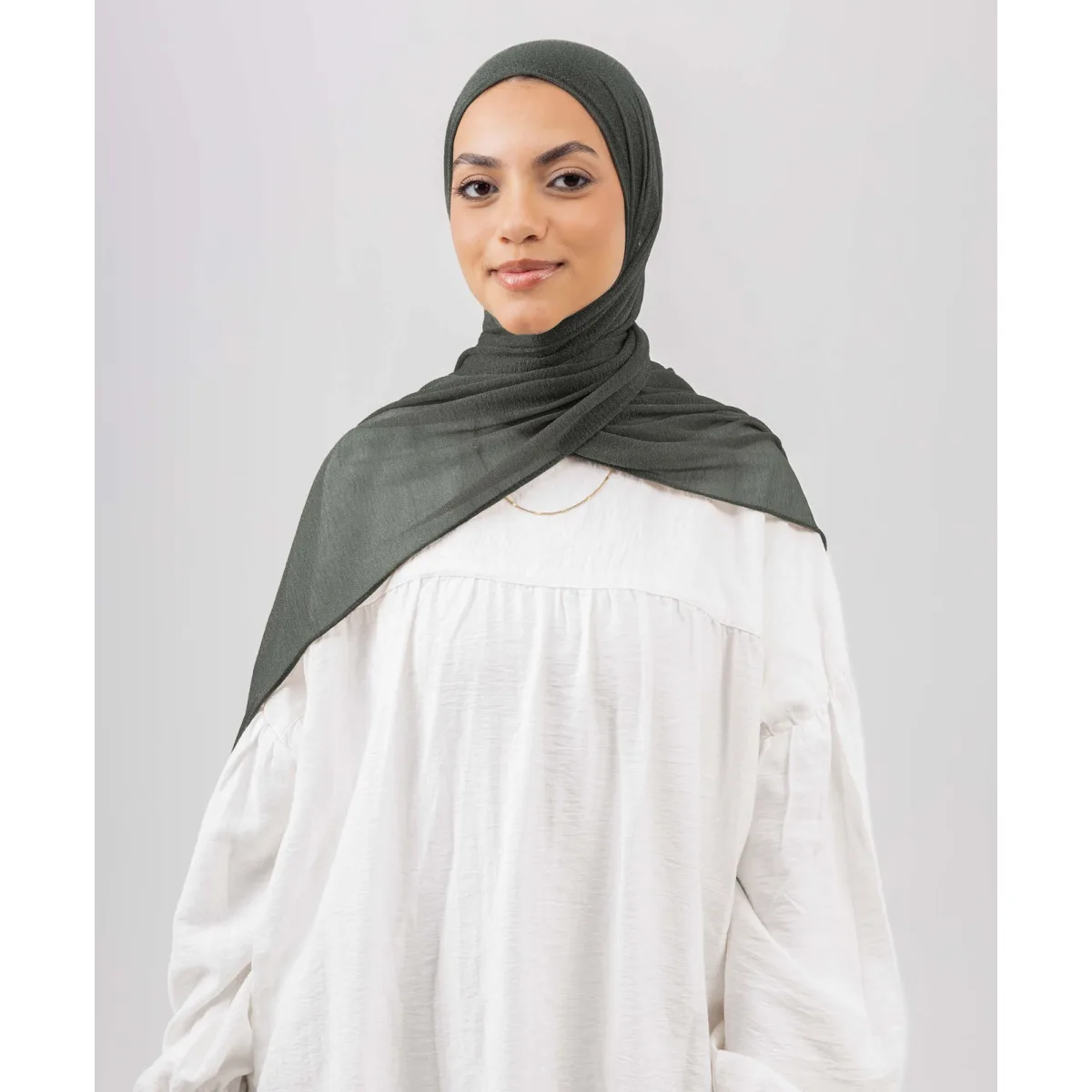 Le Voile Jersey Crushed Scarf