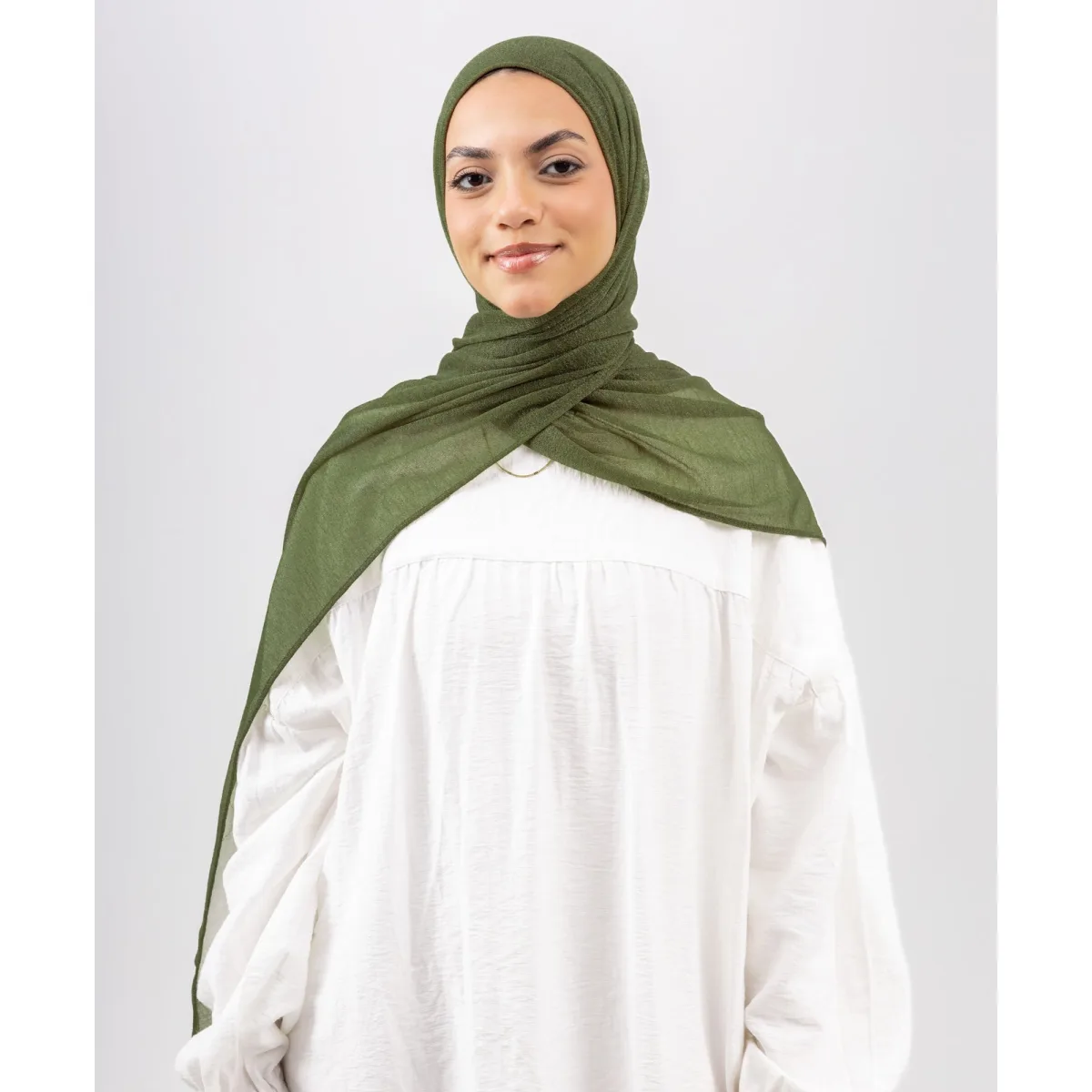 Le Voile Jersey Crushed Scarf