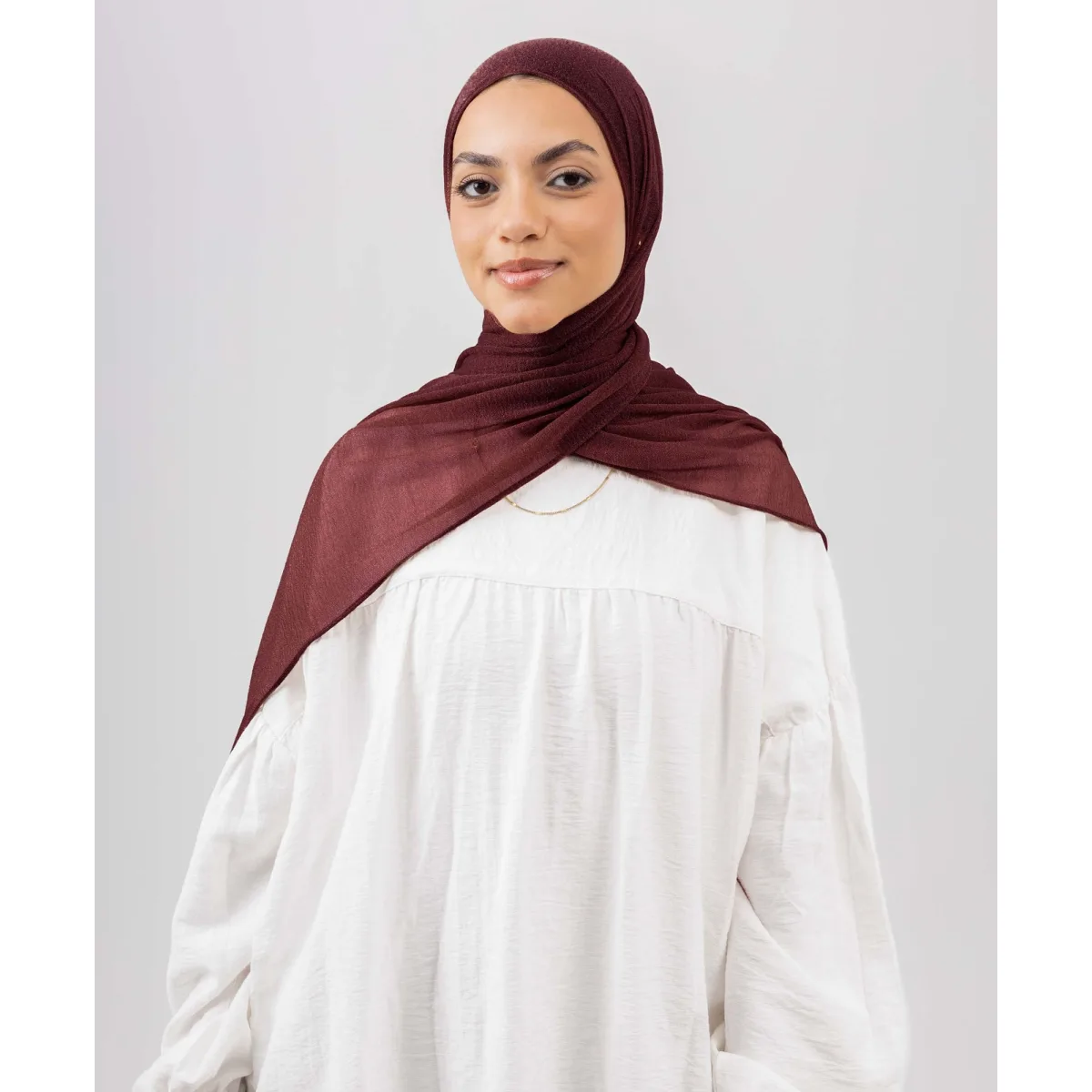Le Voile Jersey Crushed Scarf