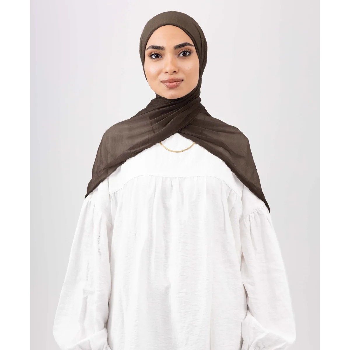 Le Voile Jersey Crushed Scarf