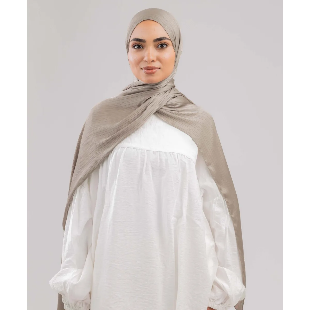 Le Voile Crinkle Elegant Scarf