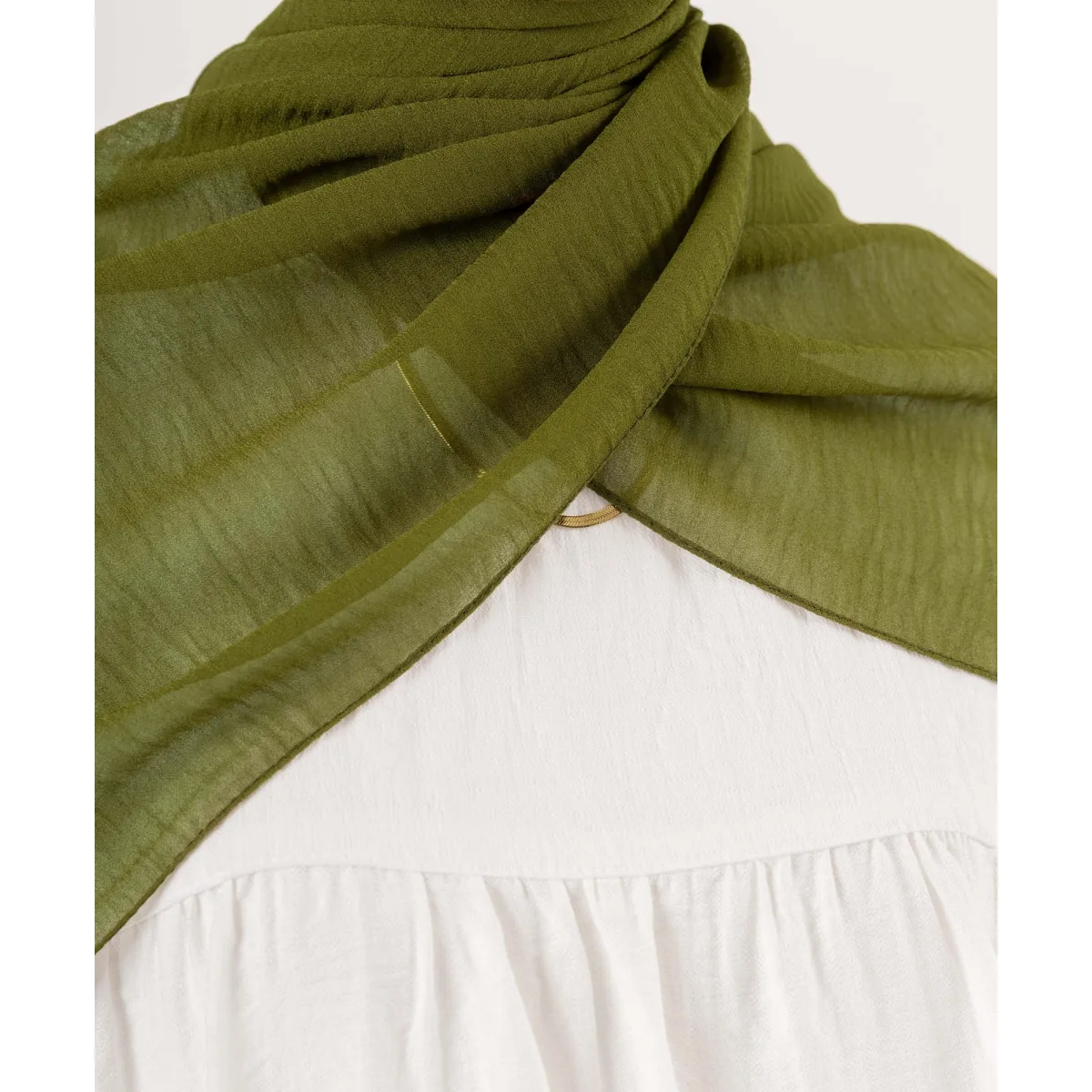 Le Voile Chiffon Wavy Scarf