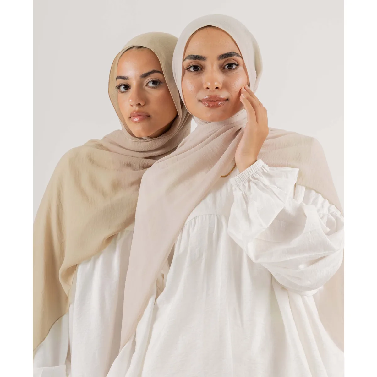 Le Voile Chiffon Wavy Scarf