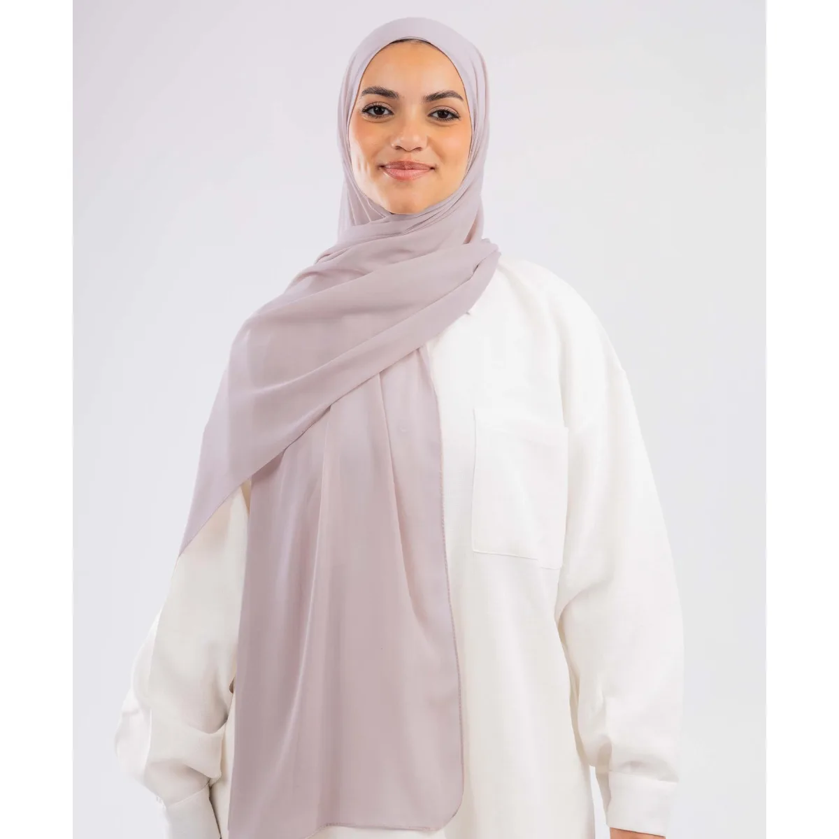 Le Voile Vital Chiffon Scarf (Big Size)