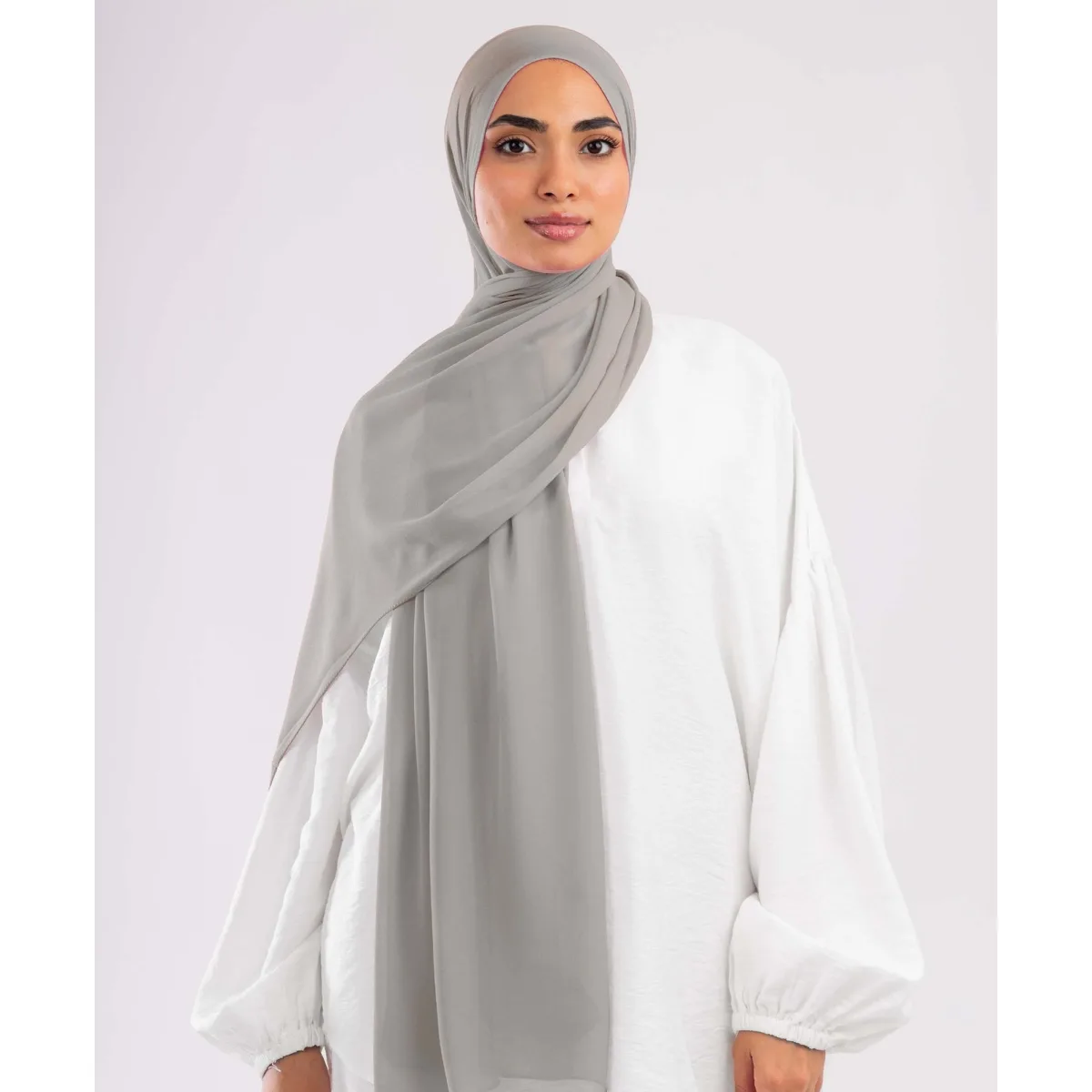 Le Voile Vital Chiffon Scarf (Big Size)