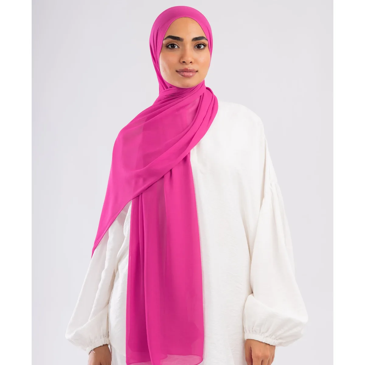 Le Voile Vital Chiffon Scarf (Big Size)