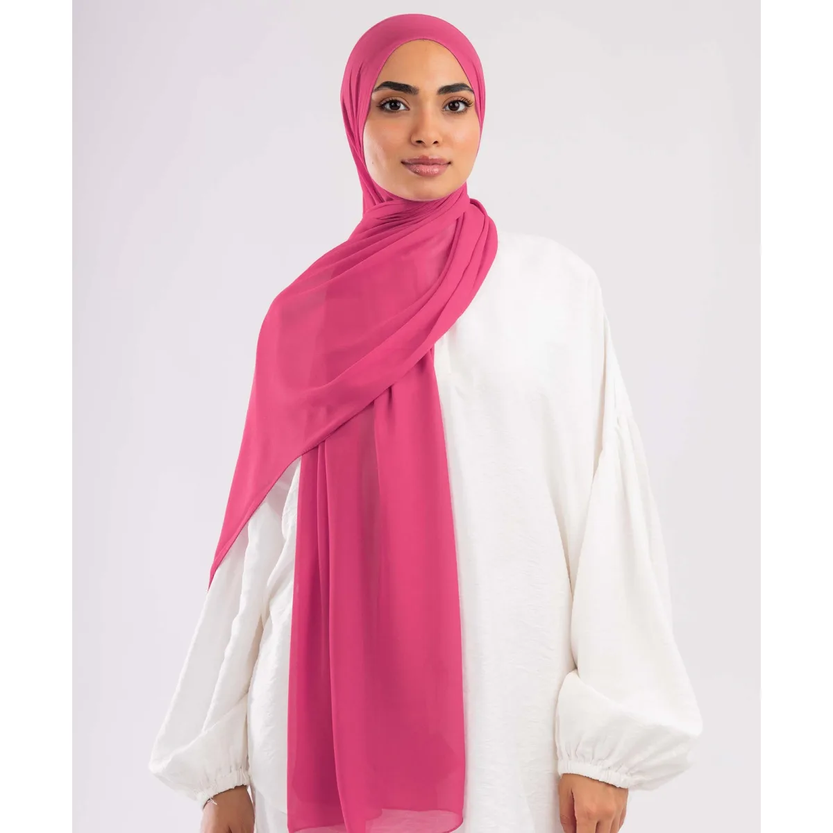 Le Voile Vital Chiffon Scarf (Big Size)