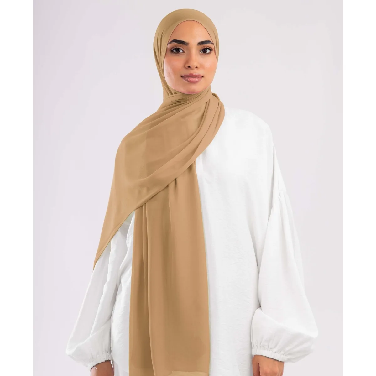 Le Voile Vital Chiffon Scarf (Big Size)
