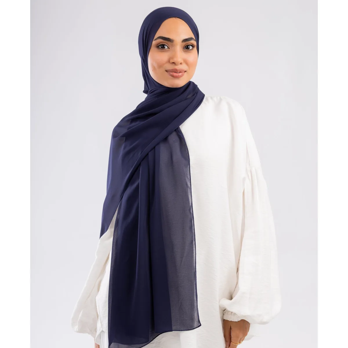 Le Voile Vital Chiffon Scarf (Big Size)
