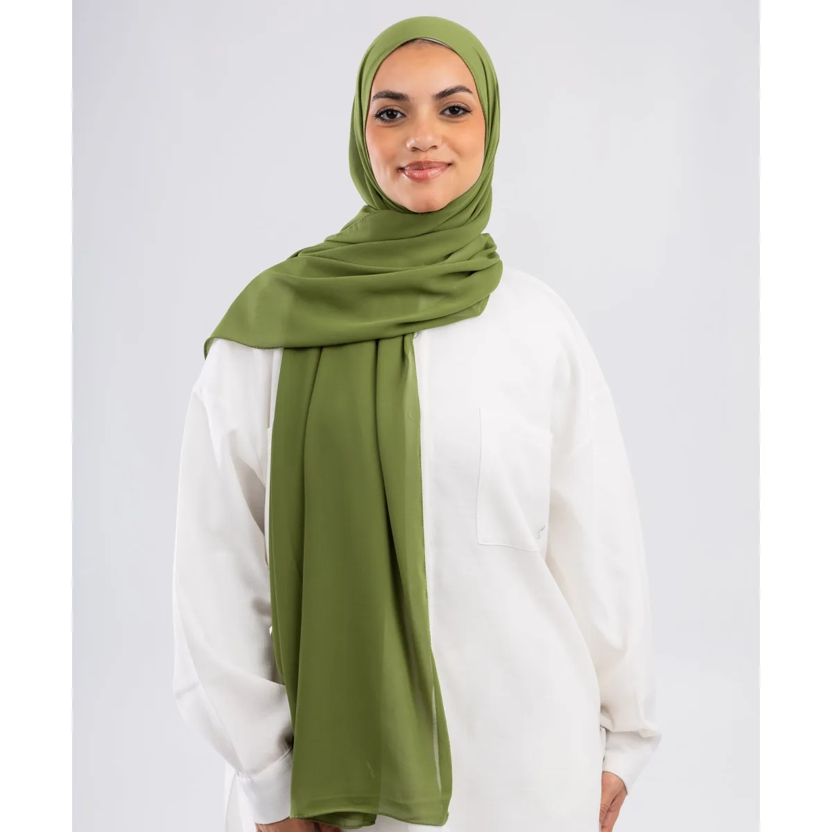 Le Voile Vital Chiffon Scarf (Big Size)