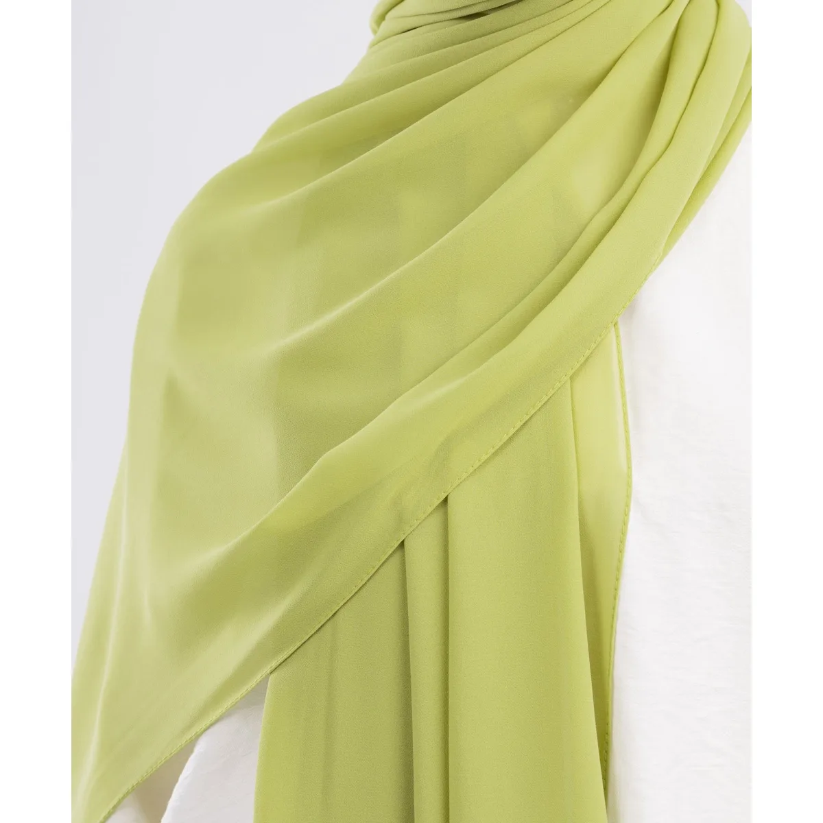 Le Voile Vital Chiffon Scarf (Big Size)