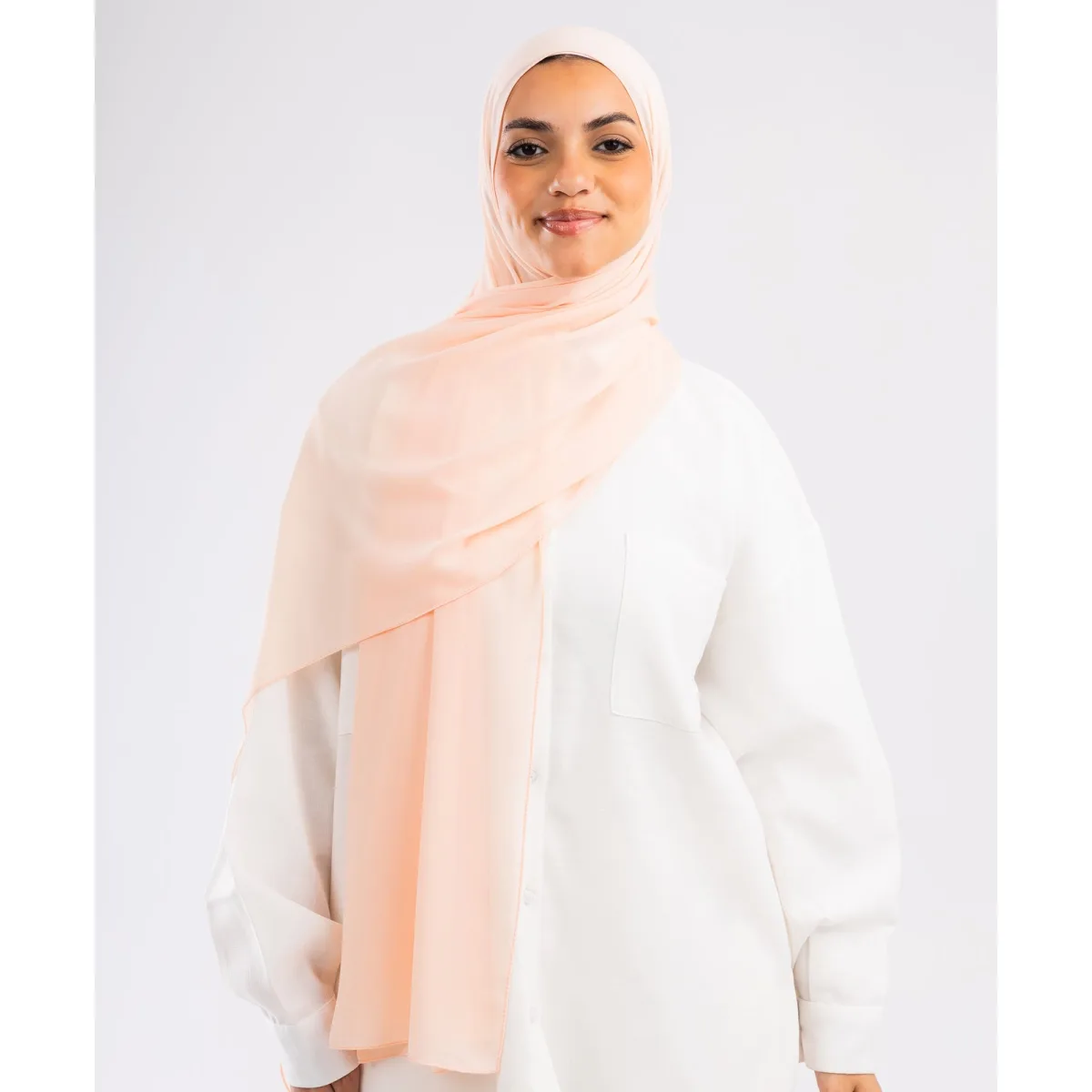 Le Voile Vital Chiffon Scarf (Big Size)