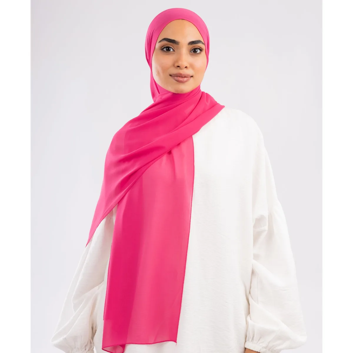 Le Voile Vital Chiffon Scarf (Big Size)