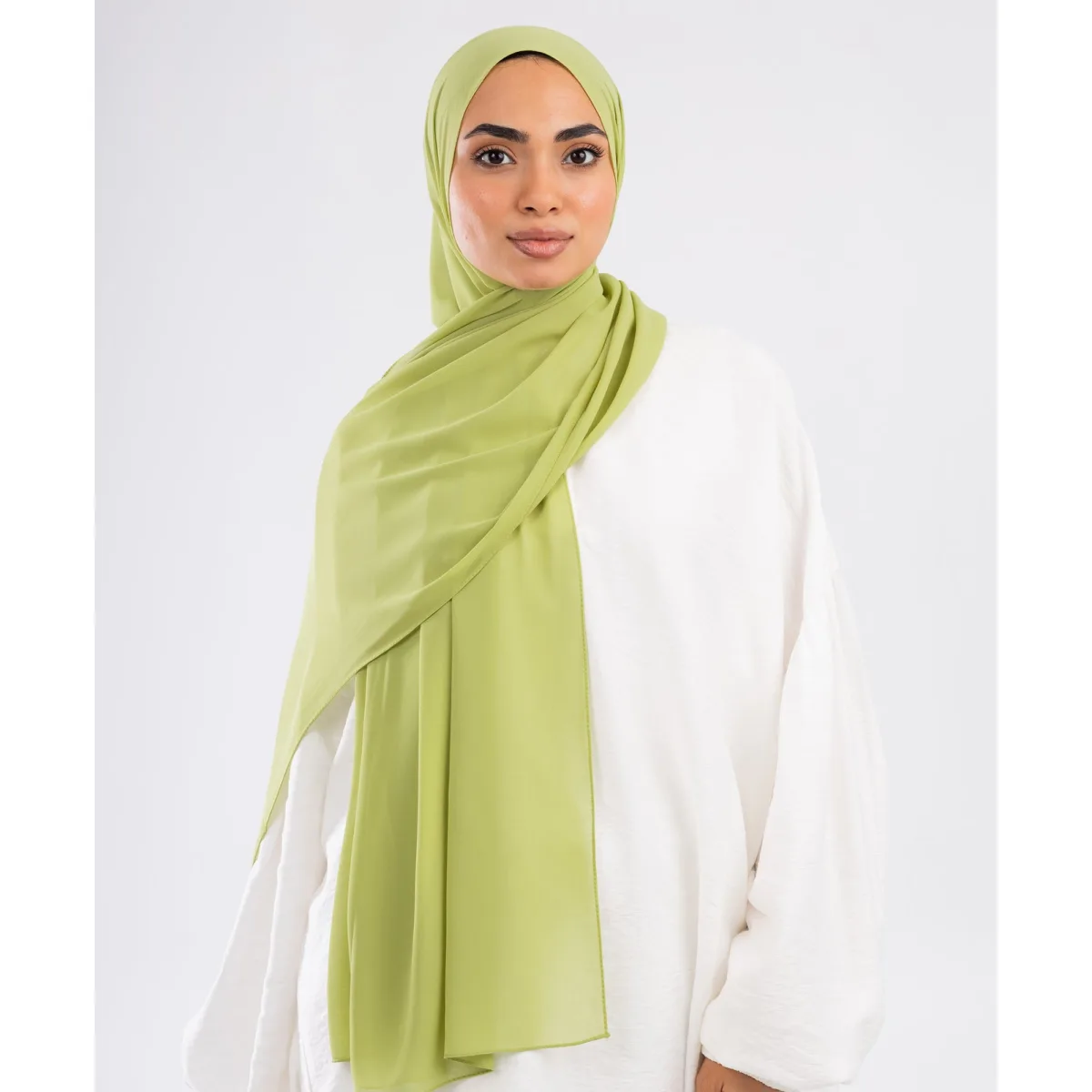 Le Voile Vital Chiffon Scarf (Big Size)