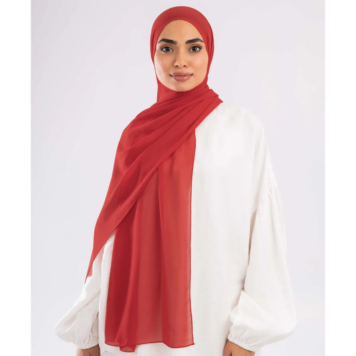Le Voile Vital Chiffon Scarf (Big Size)