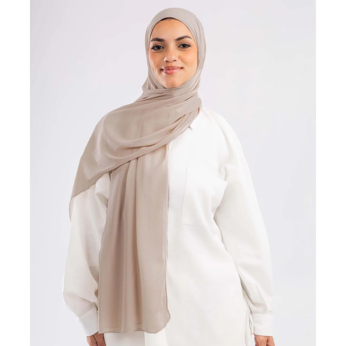 Le Voile Vital Chiffon Scarf (Big Size)
