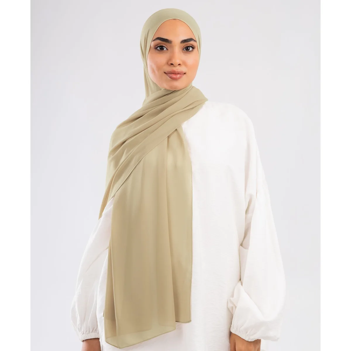 Le Voile Vital Chiffon Scarf (Big Size)