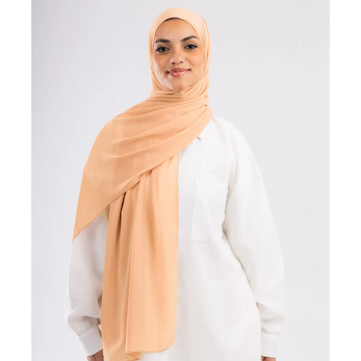 Le Voile Vital Chiffon Scarf (Big Size)