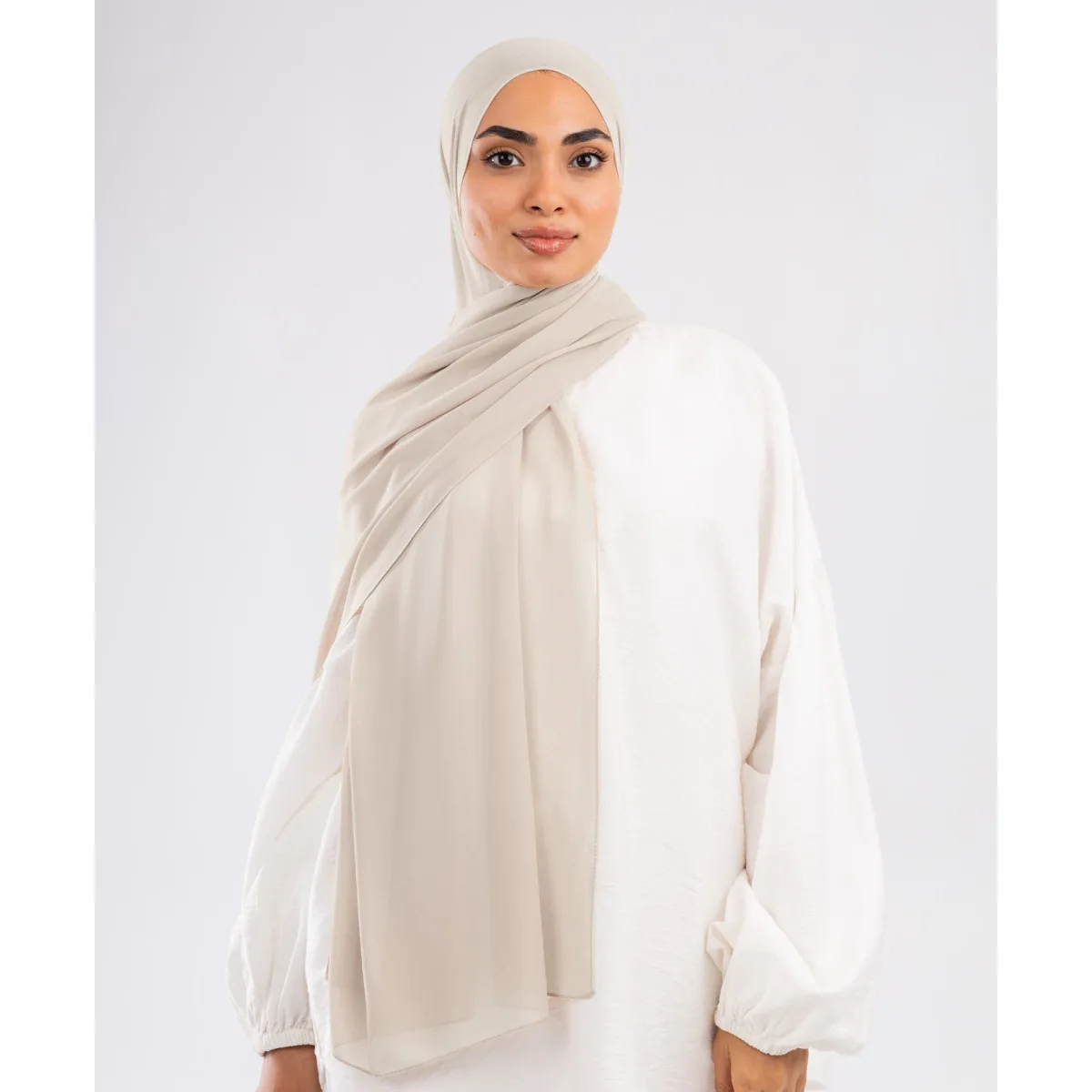 Le Voile Vital Chiffon Scarf (Big Size)