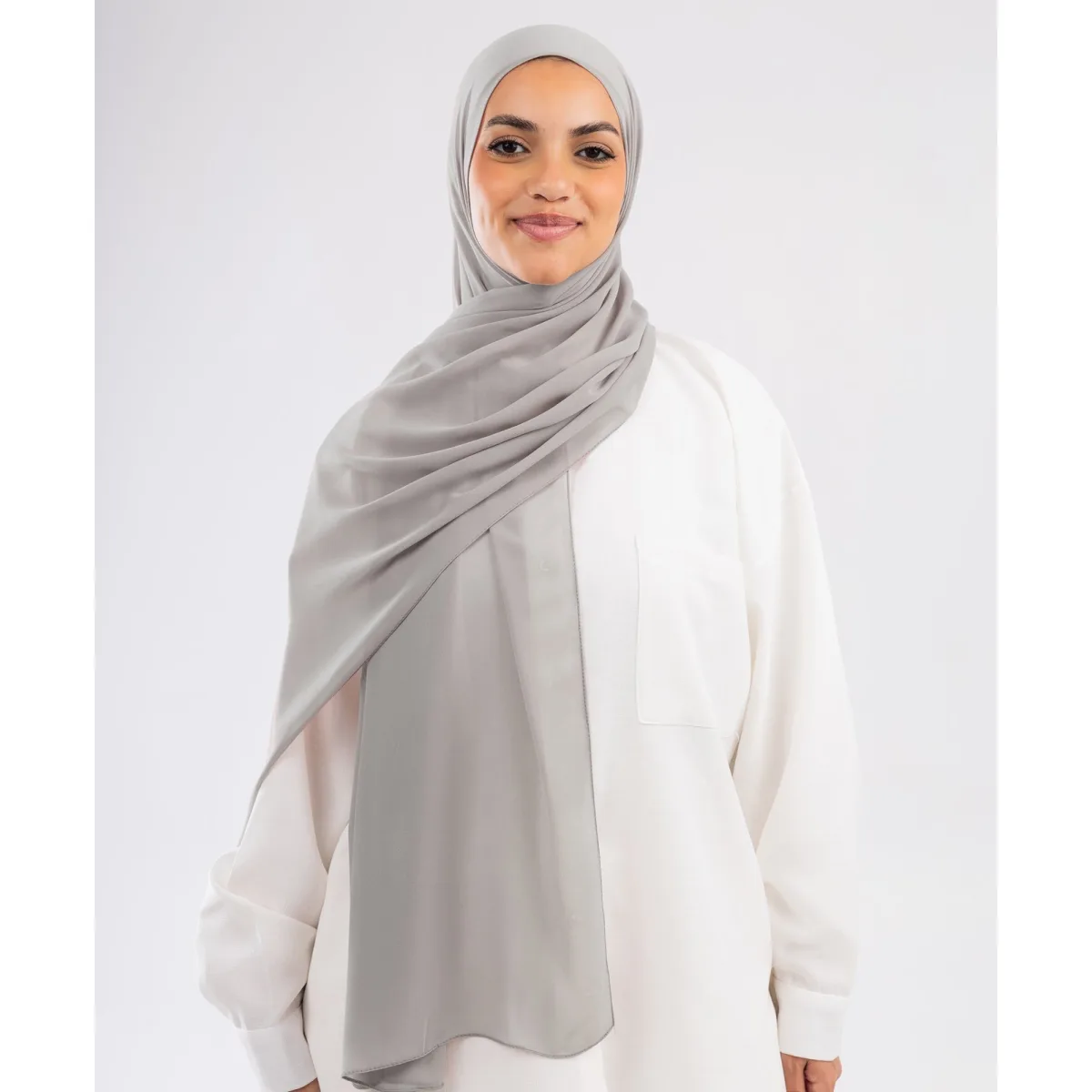 Le Voile Vital Chiffon Scarf (Big Size)