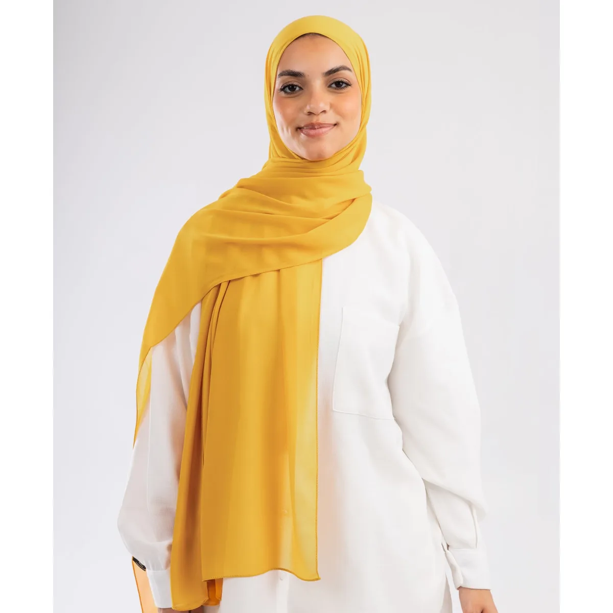 Le Voile Vital Chiffon Scarf (Big Size)