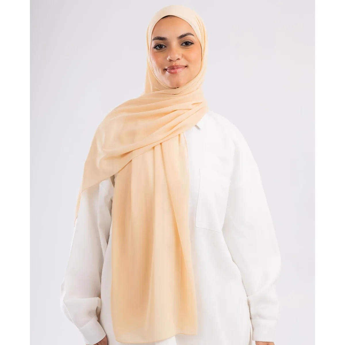 Le Voile Vital Chiffon Scarf (Big Size)