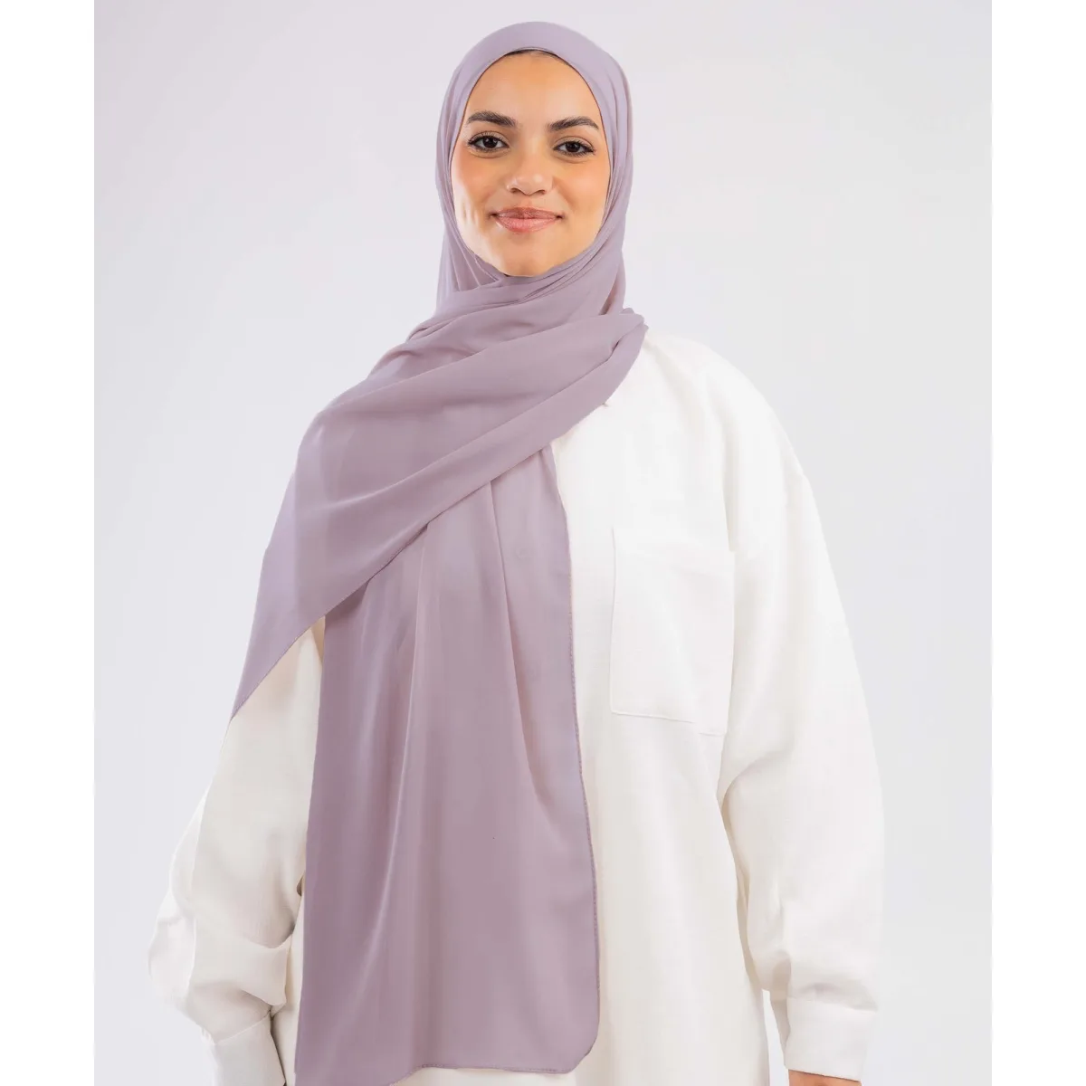 Le Voile Vital Chiffon Scarf (Big Size)