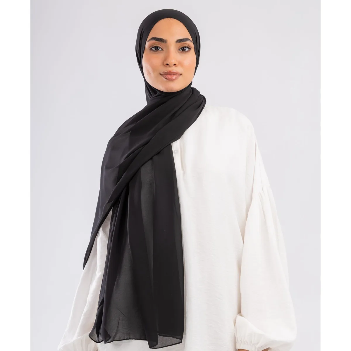 Le Voile Vital Chiffon Scarf (Big Size)
