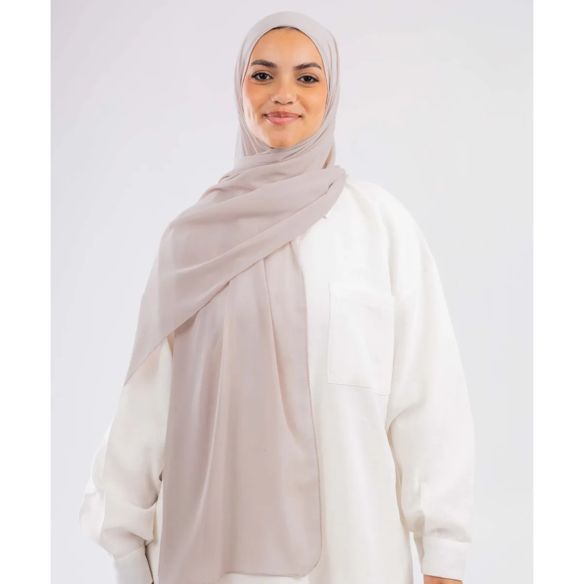 Le Voile Vital Chiffon Scarf (Big Size)
