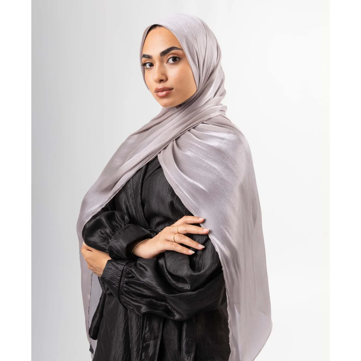 طرحة ساتان كرينكل Organza من لو فوال