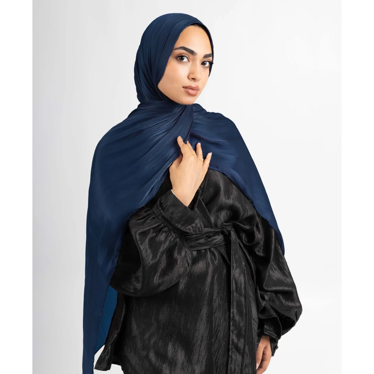 طرحة ساتان كرينكل Organza من لو فوال