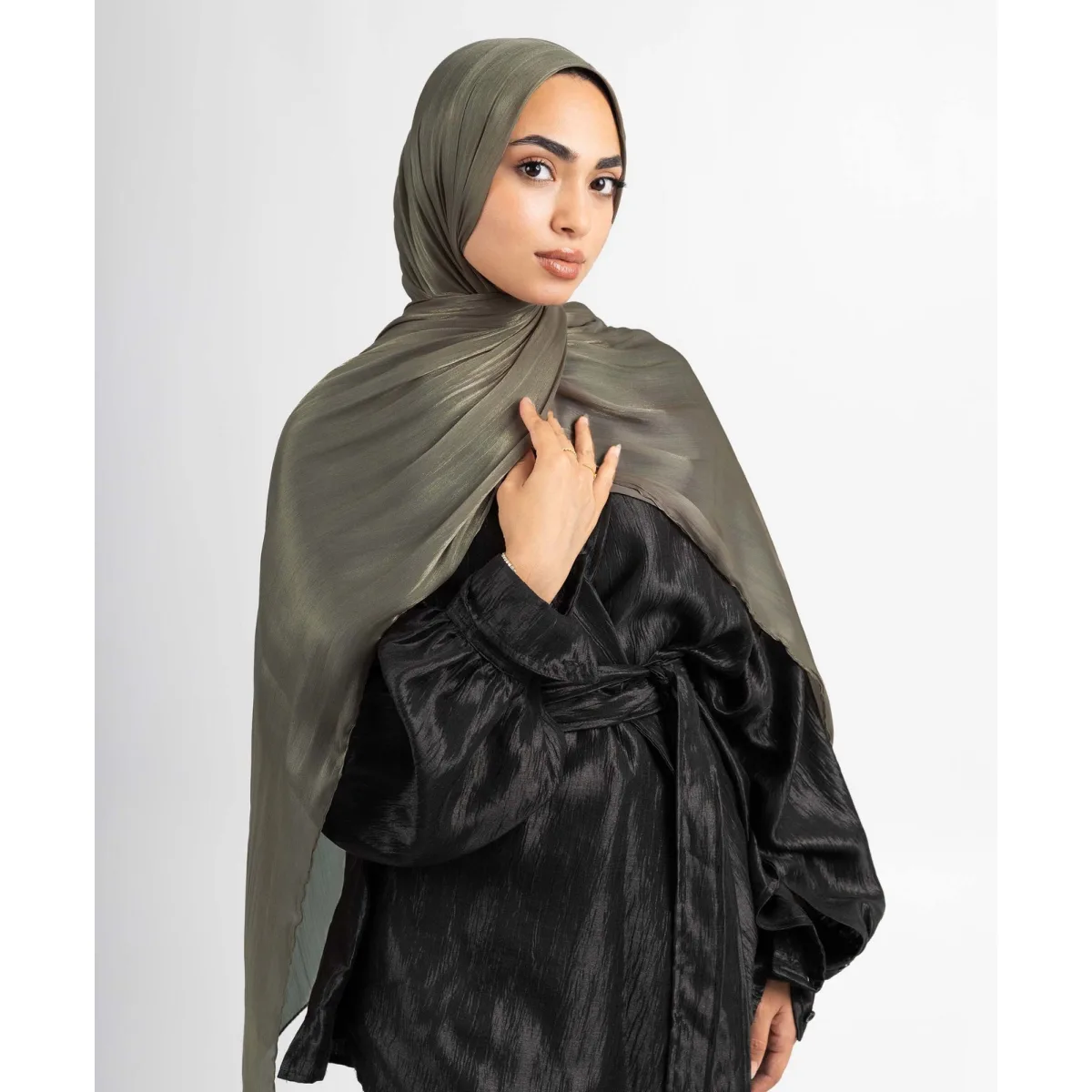 طرحة ساتان كرينكل Organza من لو فوال
