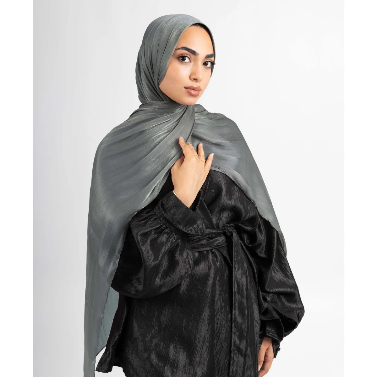 طرحة ساتان كرينكل Organza من لو فوال