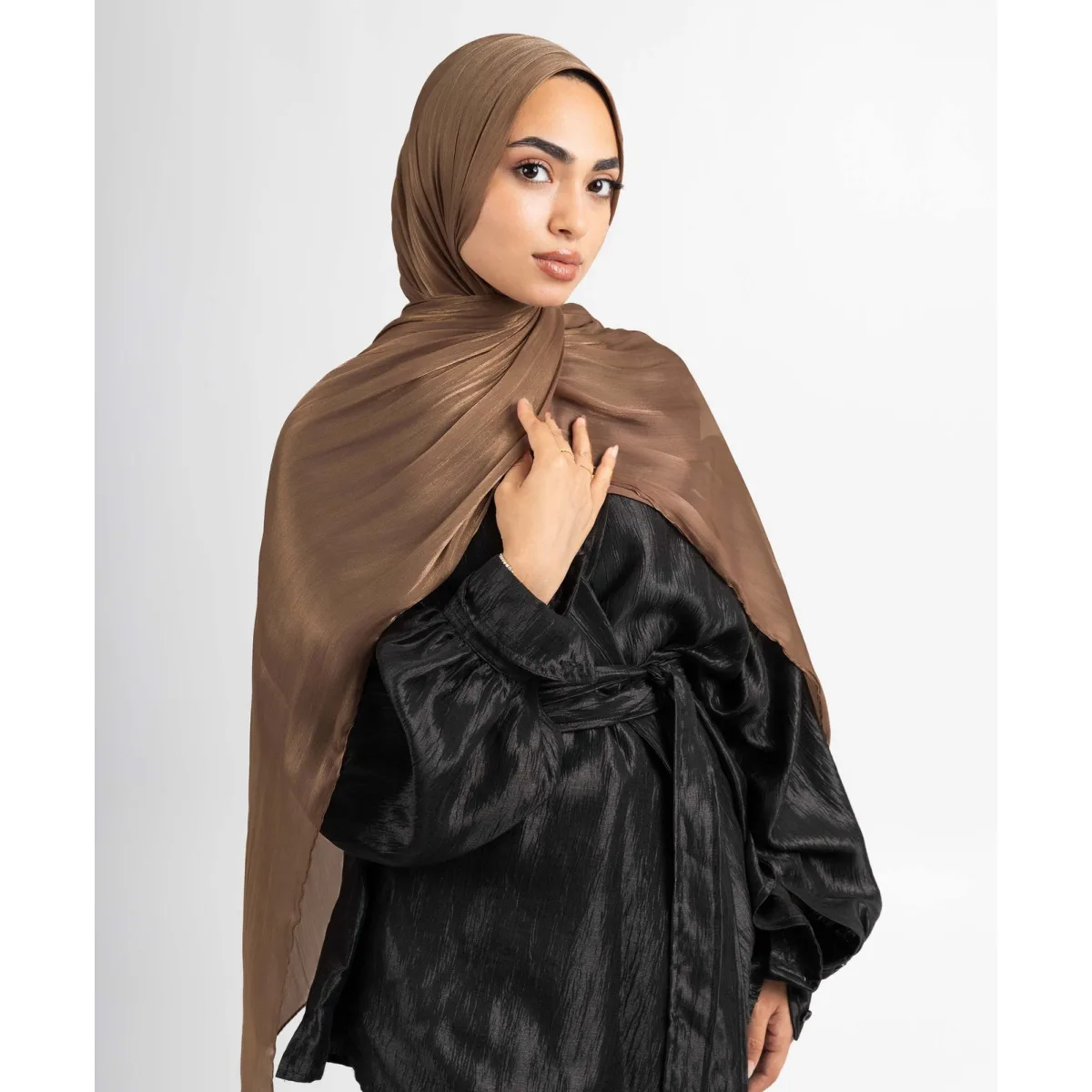 طرحة ساتان كرينكل Organza من لو فوال