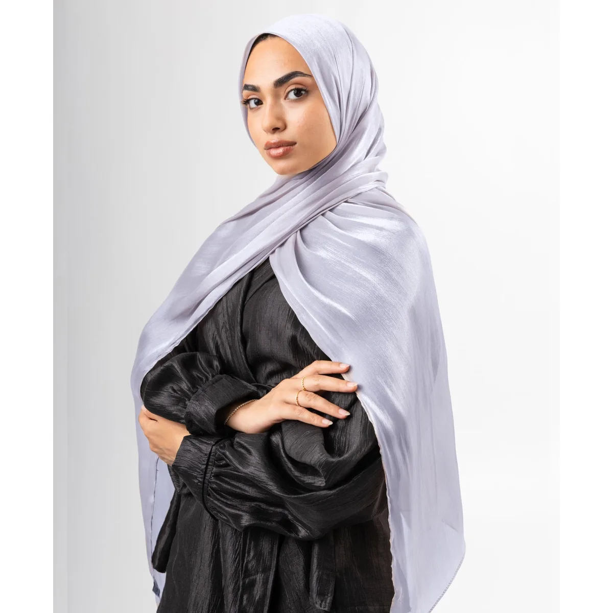 طرحة ساتان كرينكل Organza من لو فوال