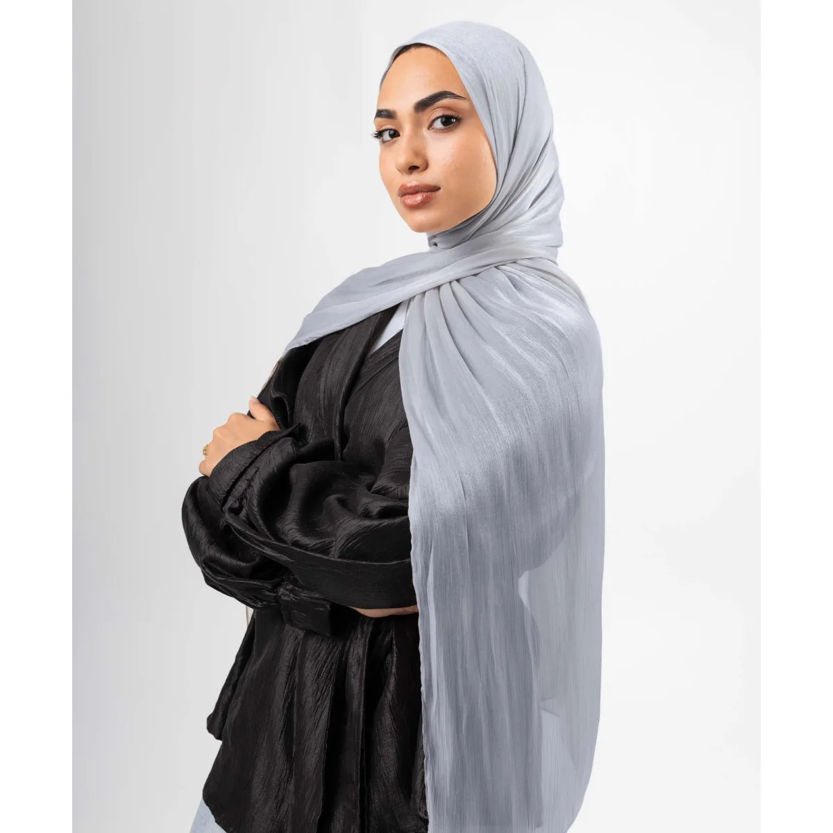 طرحة ساتان كرينكل Organza من لو فوال