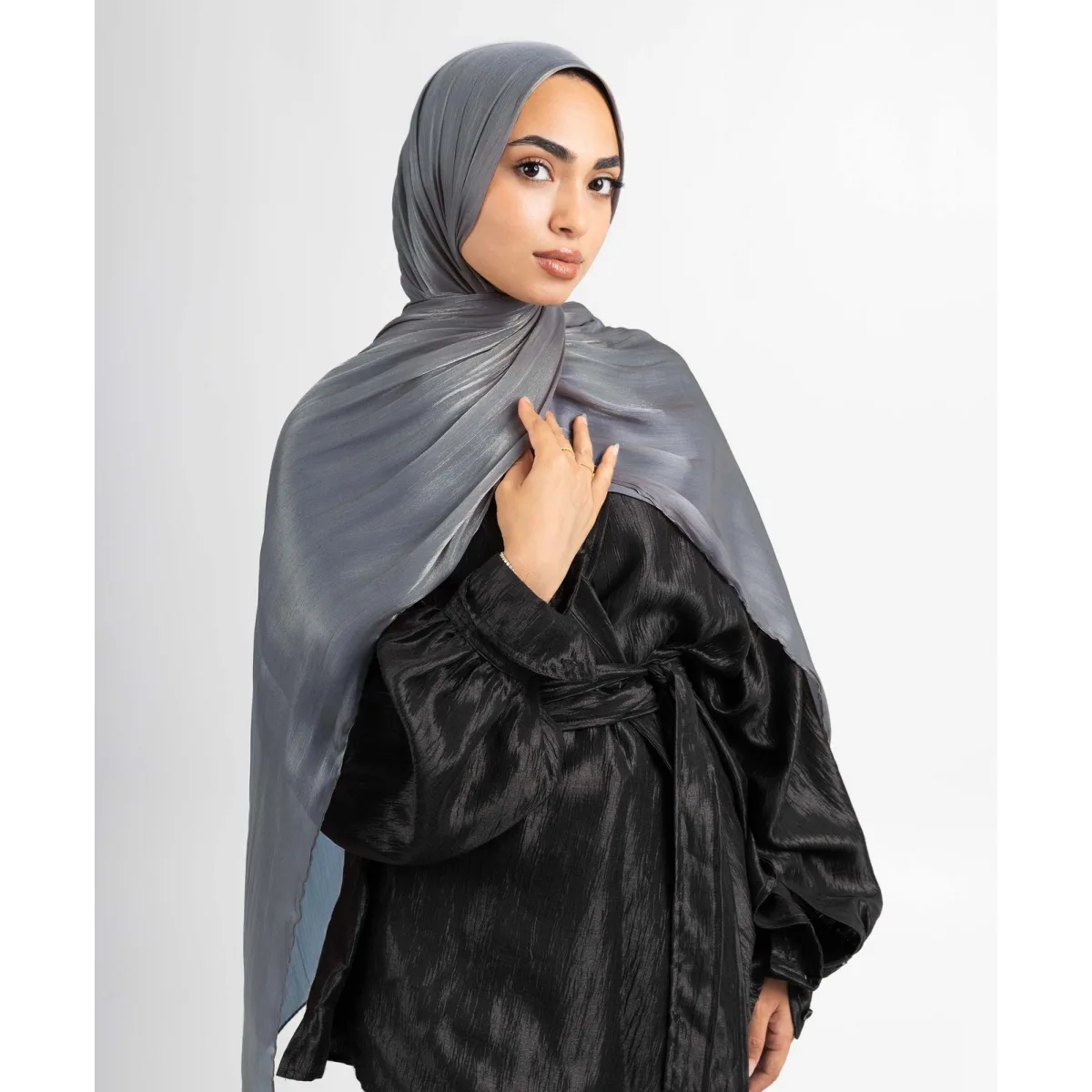 طرحة ساتان كرينكل Organza من لو فوال