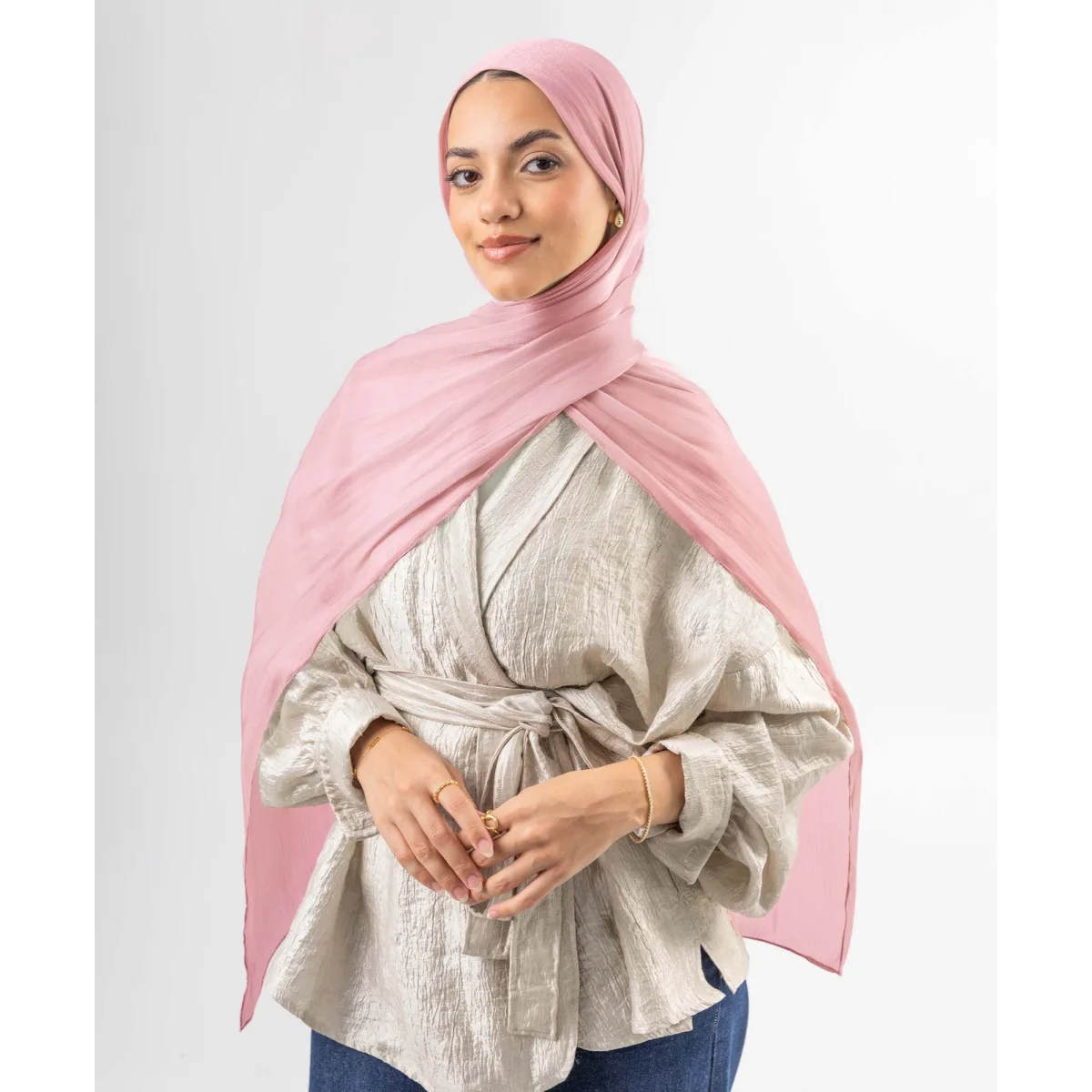 طرحة ساتان كرينكل Organza من لو فوال
