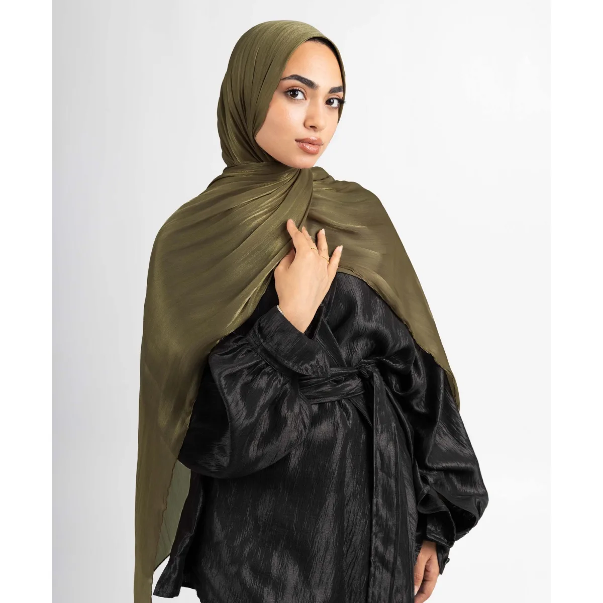 طرحة ساتان كرينكل Organza من لو فوال