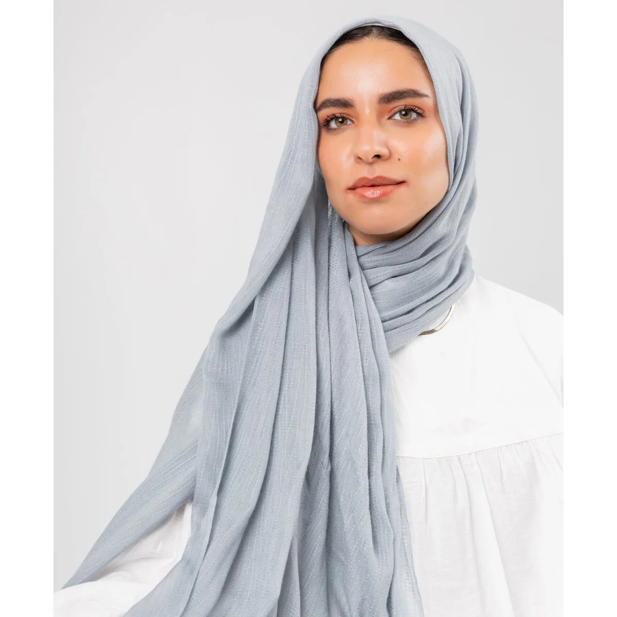 Le Voile Bubbly Linen Scarf