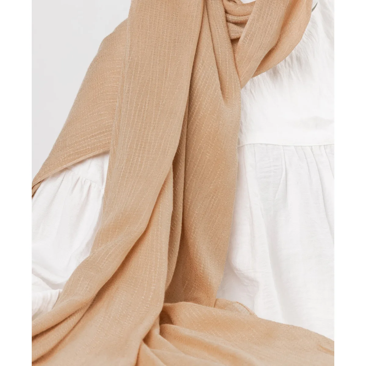Le Voile Bubbly Linen Scarf