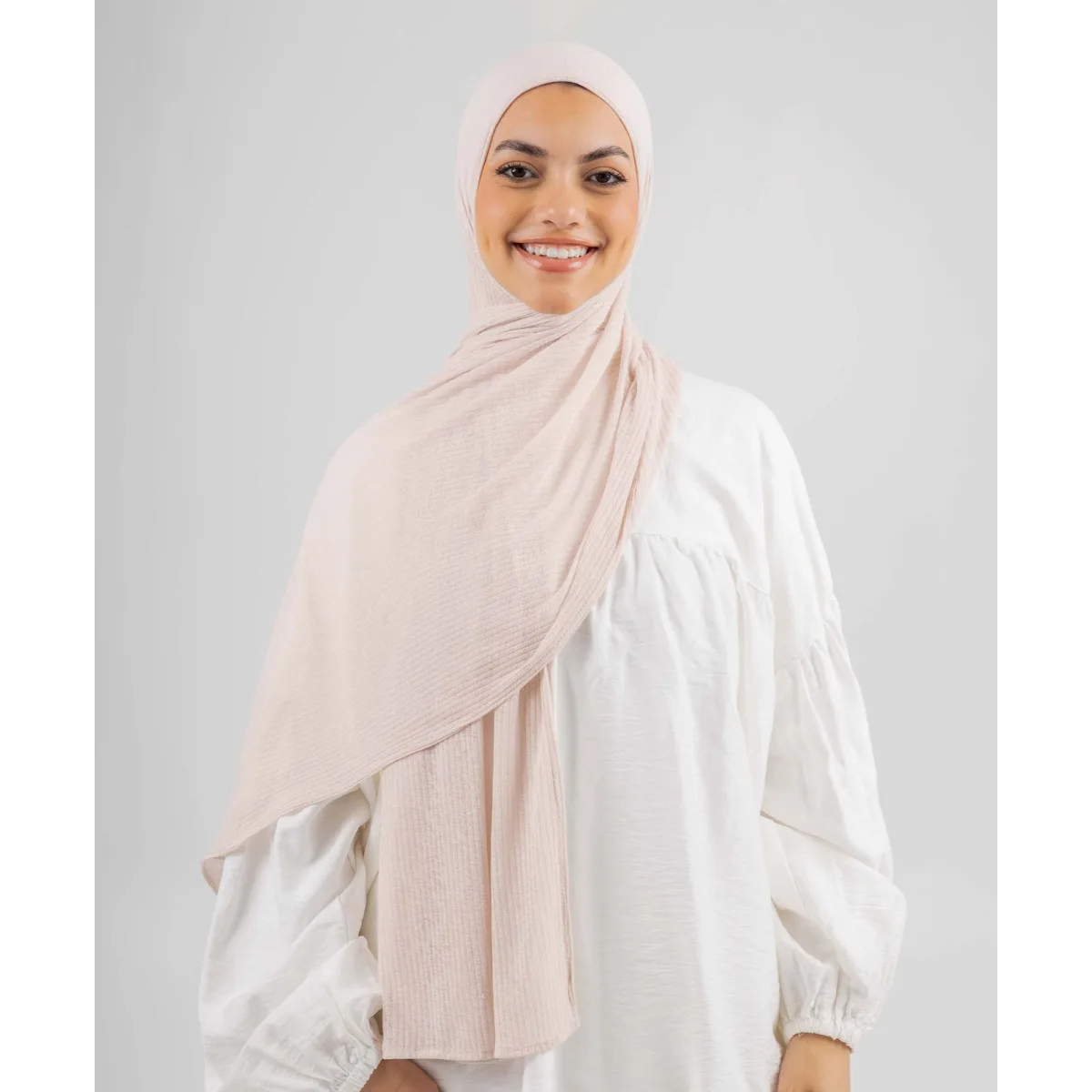 طرحة قطن ليكرا مبطنة من لو فوال