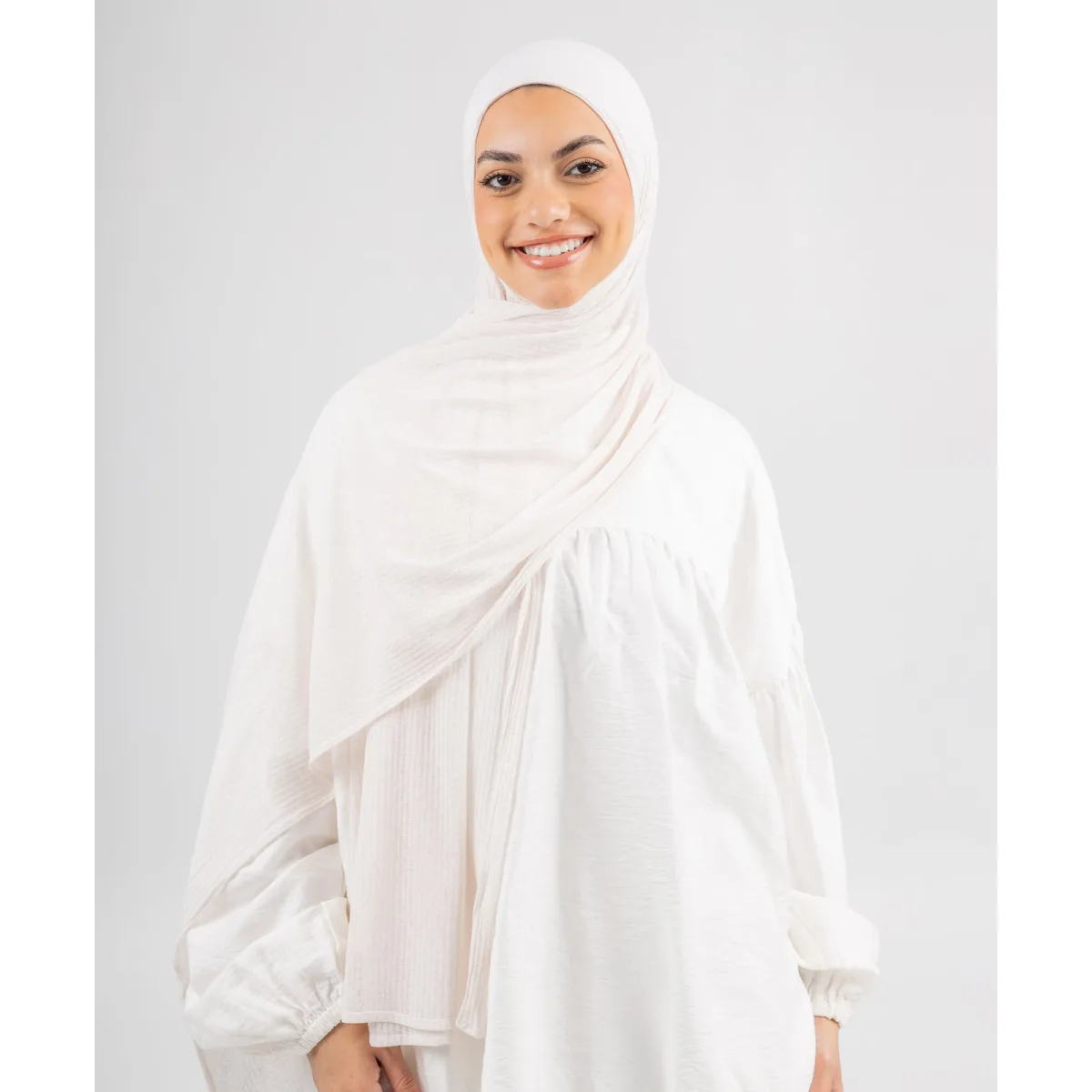 طرحة قطن ليكرا مبطنة من لو فوال